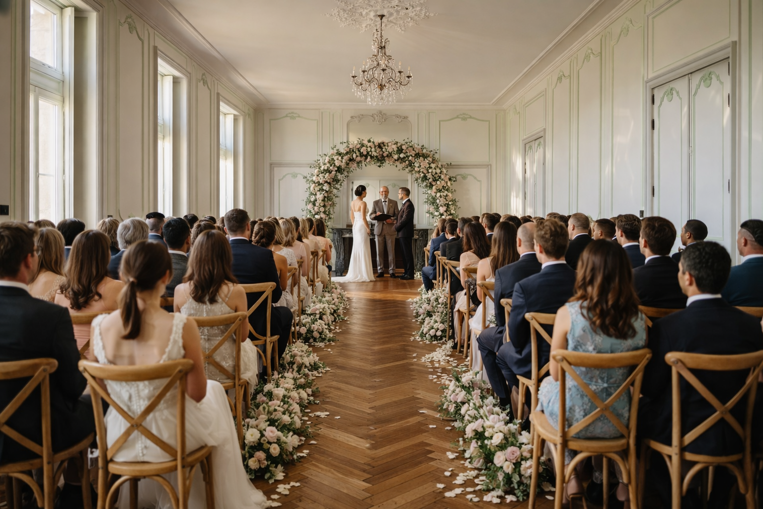 Cérémonie laïque au Château de la Touche d'Amour