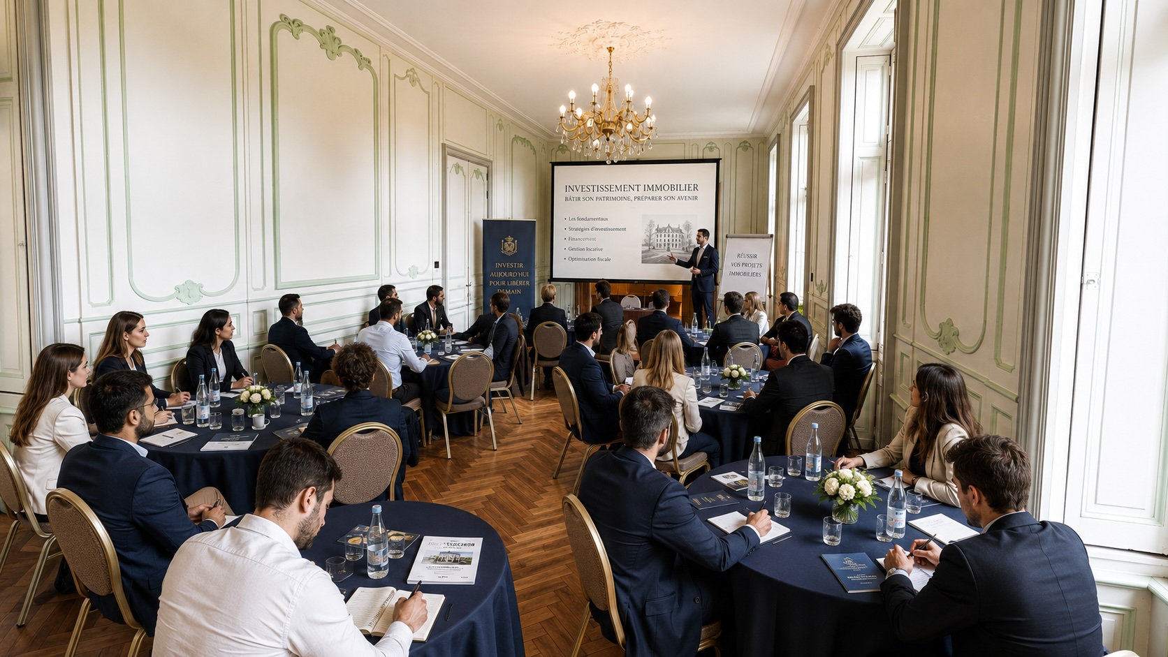 Séminaire d'entreprise au château